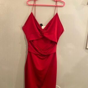 Windsor Red cutout Dress